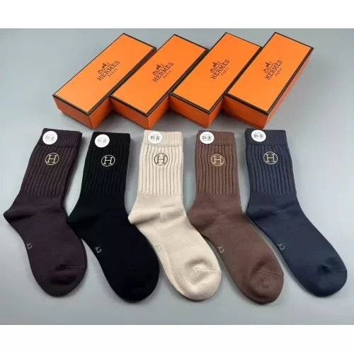 Hermes Socks #1279722 $29.00 USD, Wholesale Replica Hermes Socks