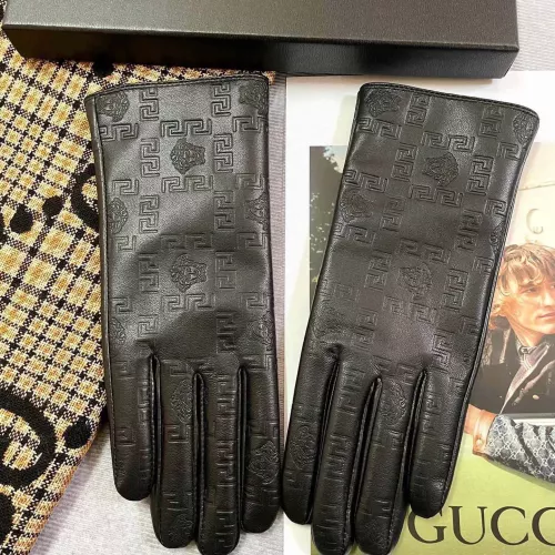 Versace Gloves For Women #1279742 $56.00 USD, Wholesale Replica Versace Gloves