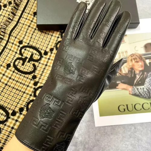 Replica Versace Gloves For Women #1279742 $56.00 USD for Wholesale