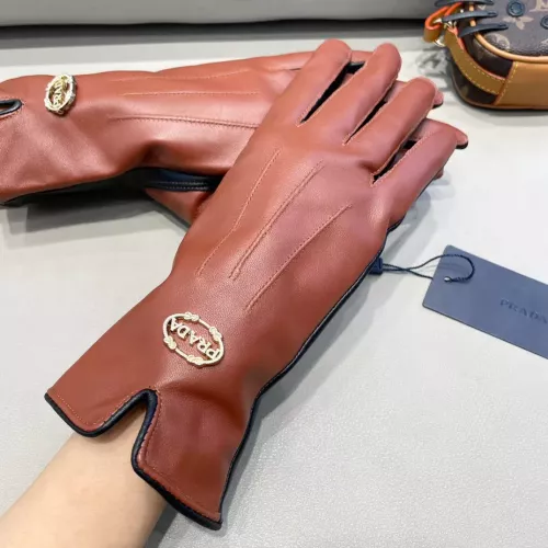 Replica Prada Gloves For Women #1279743 $48.00 USD for Wholesale