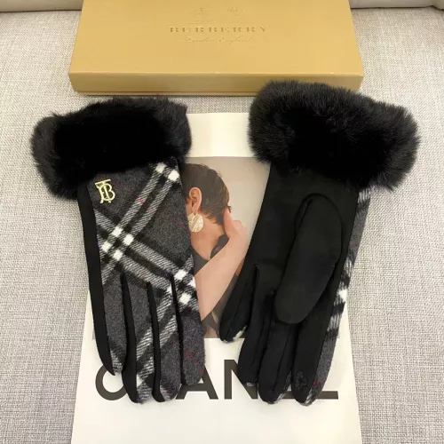 Replica Burberry Gloves #1279745 $38.00 USD for Wholesale