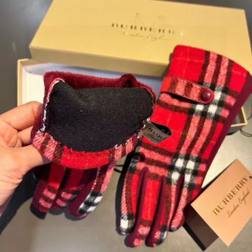 Replica Burberry Gloves #1279754 $36.00 USD for Wholesale