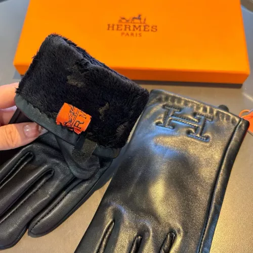 Replica Hermes Gloves For Women #1279776 $45.00 USD for Wholesale