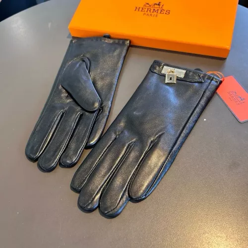 Replica Hermes Gloves For Women #1279779 $60.00 USD for Wholesale