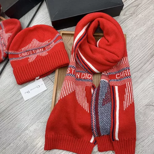 Replica Christian Dior Hat and Scarf Set #1279789 $52.00 USD for Wholesale