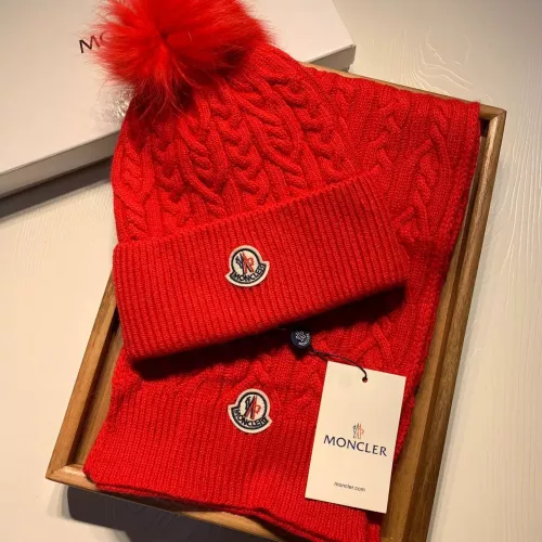 Moncler Hat and Scarf Set #1279801 $60.00 USD, Wholesale Replica Moncler Hat and Scarf and Glove Set