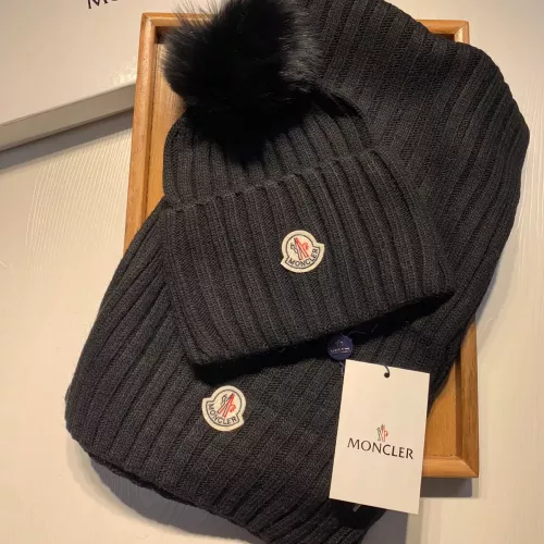 Moncler Hat and Scarf Set #1279812 $64.00 USD, Wholesale Replica Moncler Hat and Scarf and Glove Set