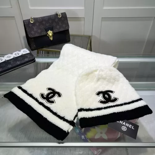 Chanel Hat and Scarf Set #1279814 $48.00 USD, Wholesale Replica Chanel Hat and Scarf and Glove Set