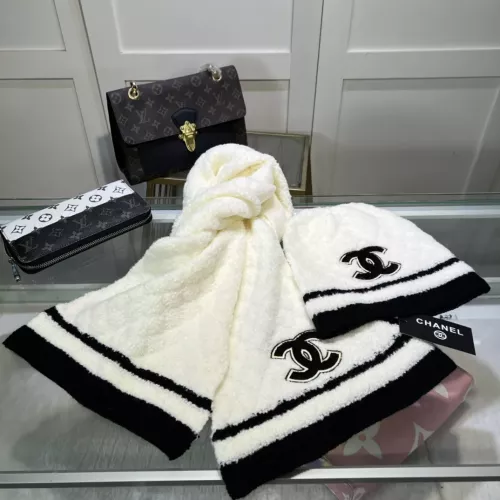 Replica Chanel Hat and Scarf Set #1279814 $48.00 USD for Wholesale