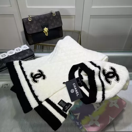 Replica Chanel Hat and Scarf Set #1279814 $48.00 USD for Wholesale