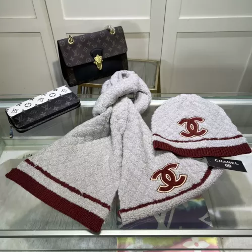 Replica Chanel Hat and Scarf Set #1279816 $48.00 USD for Wholesale