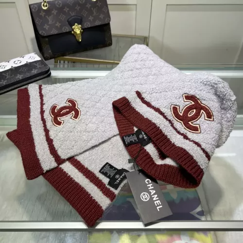 Replica Chanel Hat and Scarf Set #1279816 $48.00 USD for Wholesale