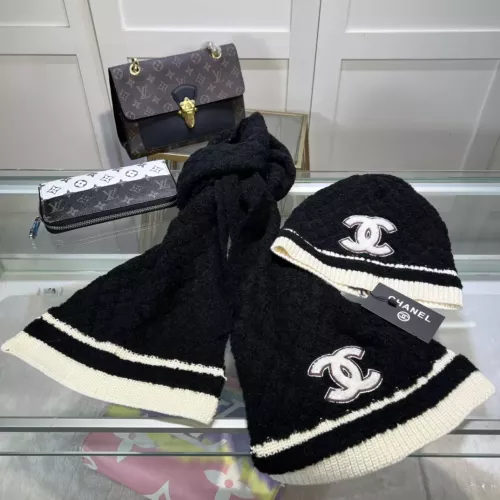 Replica Chanel Hat and Scarf Set #1279817 $48.00 USD for Wholesale