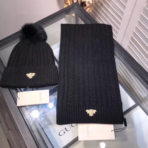 Gucci Hat and Scarf Set #1279865 $56.00 USD, Wholesale Replica Gucci Hat and Scarf and Glove Set