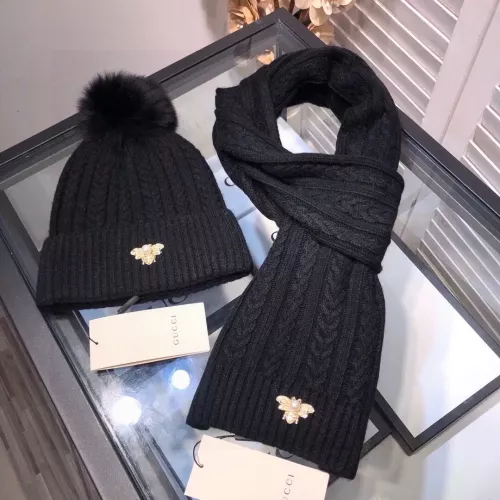 Replica Gucci Hat and Scarf Set #1279865 $56.00 USD for Wholesale