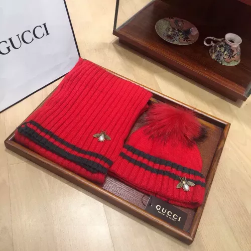 Gucci Hat and Scarf Set #1279867 $56.00 USD, Wholesale Replica Gucci Hat and Scarf and Glove Set