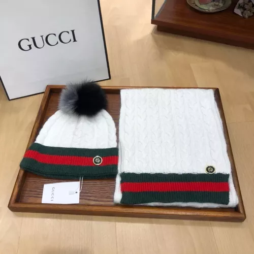 Gucci Hat and Scarf Set #1279871 $56.00 USD, Wholesale Replica Gucci Hat and Scarf and Glove Set