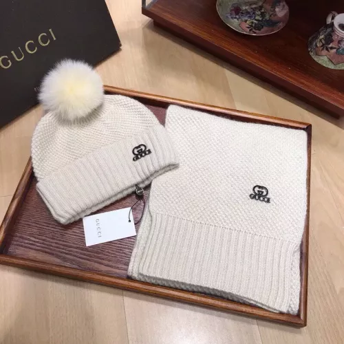 Gucci Hat and Scarf Set #1279874 $56.00 USD, Wholesale Replica Gucci Hat and Scarf and Glove Set