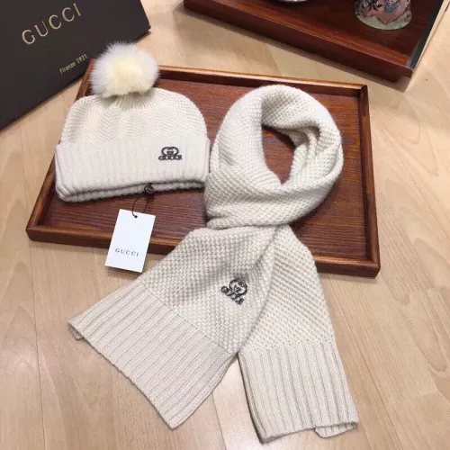 Replica Gucci Hat and Scarf Set #1279874 $56.00 USD for Wholesale