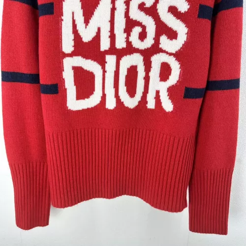 Replica Christian Dior Sweaters Long Sleeved For Women #1279879 $96.00 USD for Wholesale