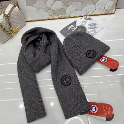 Canada Goose Hat and Scarf Set #1279887 $42.00 USD, Wholesale Replica Canada Goose Hat and Scarf and Glove Set