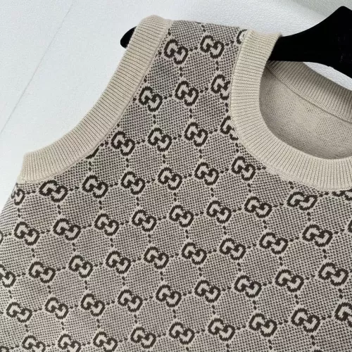 Replica Gucci Sweaters Sleeveless For Women #1279888 $98.00 USD for Wholesale