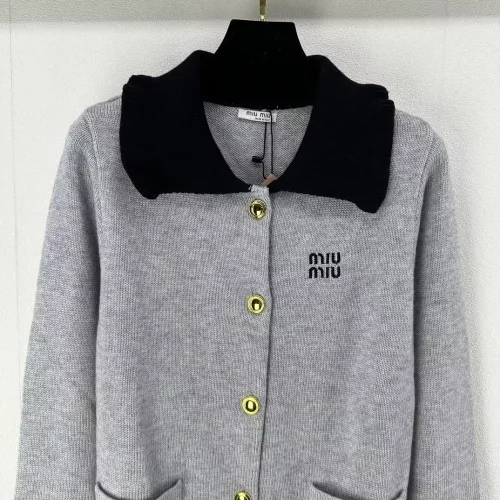 Replica MIU MIU Sweater Long Sleeved For Women #1279897 $96.00 USD for Wholesale