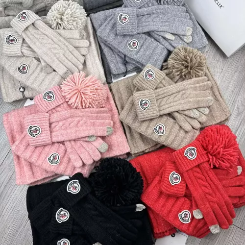 Replica Moncler Hat and Scarf and Glove Set #1279915 $52.00 USD for Wholesale