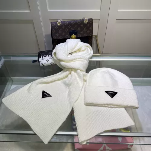 Replica Prada Hat and Scarf Set #1279953 $48.00 USD for Wholesale