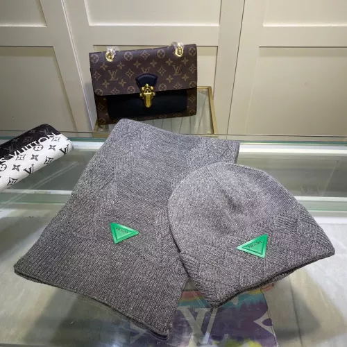 Prada Hat and Scarf Set #1279960 $48.00 USD, Wholesale Replica Prada Hat and Scarf and Glove Set