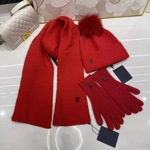 Replica Louis Vuitton LV Hat and Scarf and Glove Set #1279969 $48.00 USD for Wholesale