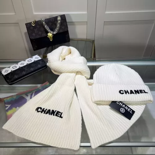 Replica Chanel Hat and Scarf Set #1279985 $48.00 USD for Wholesale