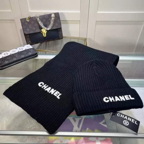 Chanel Hat and Scarf Set #1279988 $48.00 USD, Wholesale Replica Chanel Hat and Scarf and Glove Set