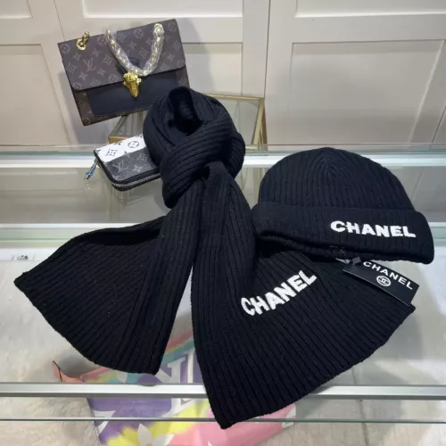 Replica Chanel Hat and Scarf Set #1279988 $48.00 USD for Wholesale