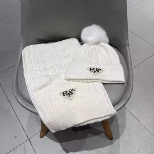 Prada Hat and Scarf Set #1279989 $56.00 USD, Wholesale Replica Prada Hat and Scarf and Glove Set