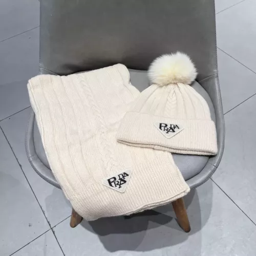 Prada Hat and Scarf Set #1279990 $56.00 USD, Wholesale Replica Prada Hat and Scarf and Glove Set