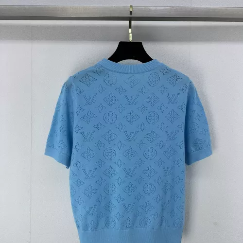 Replica Louis Vuitton LV Sweaters Short Sleeved For Women #1280004 $80.00 USD for Wholesale