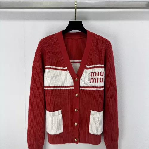 MIU MIU Sweater Long Sleeved For Women #1280010 $102.00 USD, Wholesale Replica MIU MIU Sweater