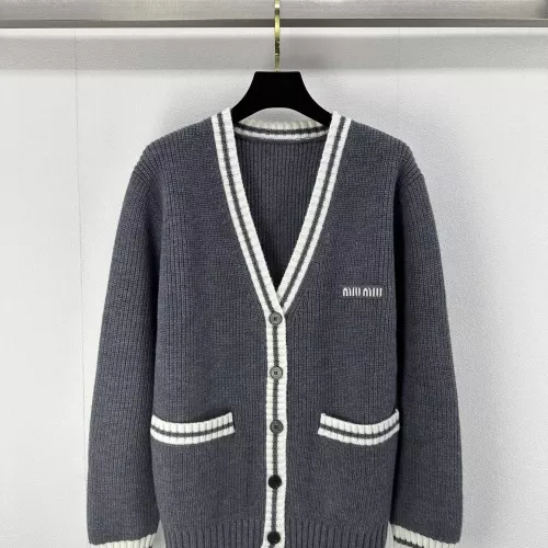 MIU MIU Sweater Long Sleeved For Women #1280012 $102.00 USD, Wholesale Replica MIU MIU Sweater