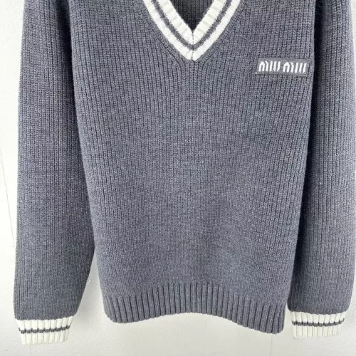 Replica MIU MIU Sweater Long Sleeved For Women #1280013 $96.00 USD for Wholesale