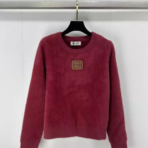 MIU MIU Sweater Long Sleeved For Women #1280014 $92.00 USD, Wholesale Replica MIU MIU Sweater