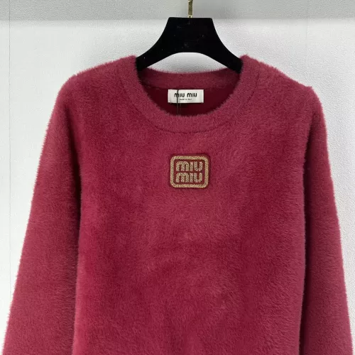 Replica MIU MIU Sweater Long Sleeved For Women #1280014 $92.00 USD for Wholesale