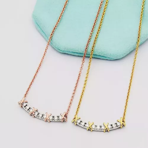 Replica Tiffany Necklaces #1280034 $25.00 USD for Wholesale