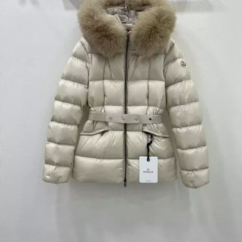 Moncler Down Feather Coat Long Sleeved For Women #1280038 $235.00 USD, Wholesale Replica Moncler Down Feather Coat