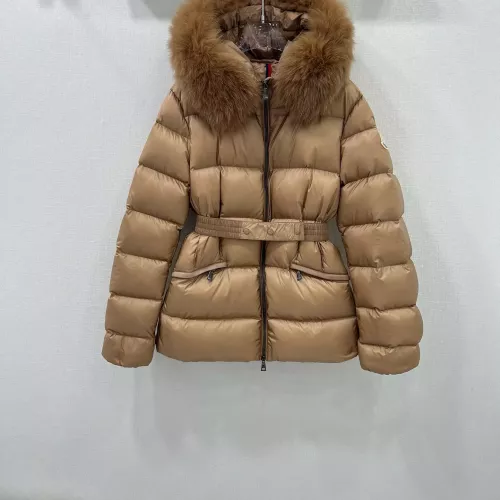 Moncler Down Feather Coat Long Sleeved For Women #1280040 $235.00 USD, Wholesale Replica Moncler Down Feather Coat