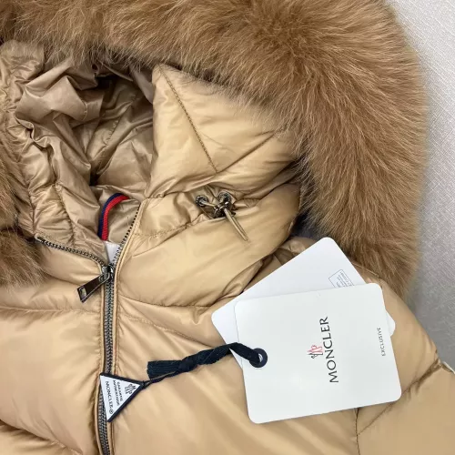 Replica Moncler Down Feather Coat Long Sleeved For Women #1280040 $235.00 USD for Wholesale