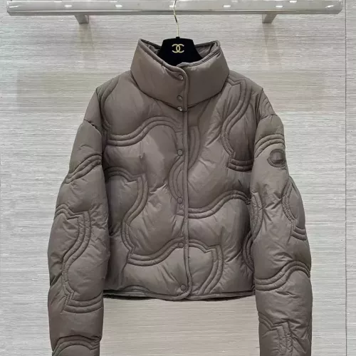 Moncler Down Feather Coat Long Sleeved For Women #1280043 $212.00 USD, Wholesale Replica Moncler Down Feather Coat