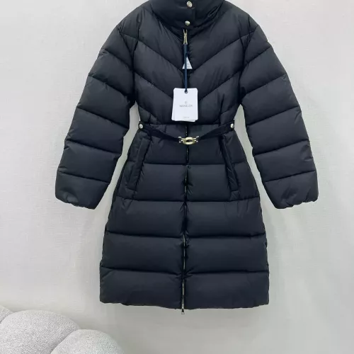 Moncler Down Feather Coat Long Sleeved For Women #1280046 $257.85 USD, Wholesale Replica Moncler Down Feather Coat