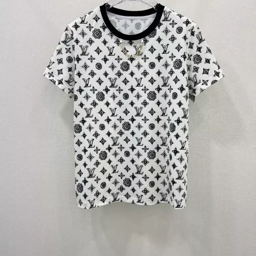 Louis Vuitton LV T-Shirts Short Sleeved For Women #1280050 $64.00 USD, Wholesale Replica Louis Vuitton LV T-Shirts