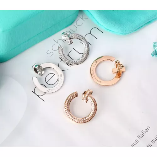 Replica Tiffany Earrings For Women #1280098 $36.00 USD for Wholesale